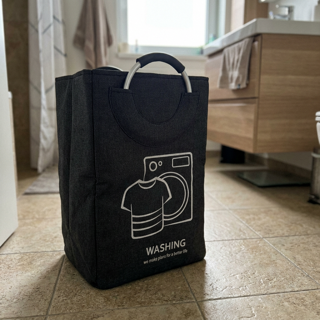 Cesto Laundry Washing Negro