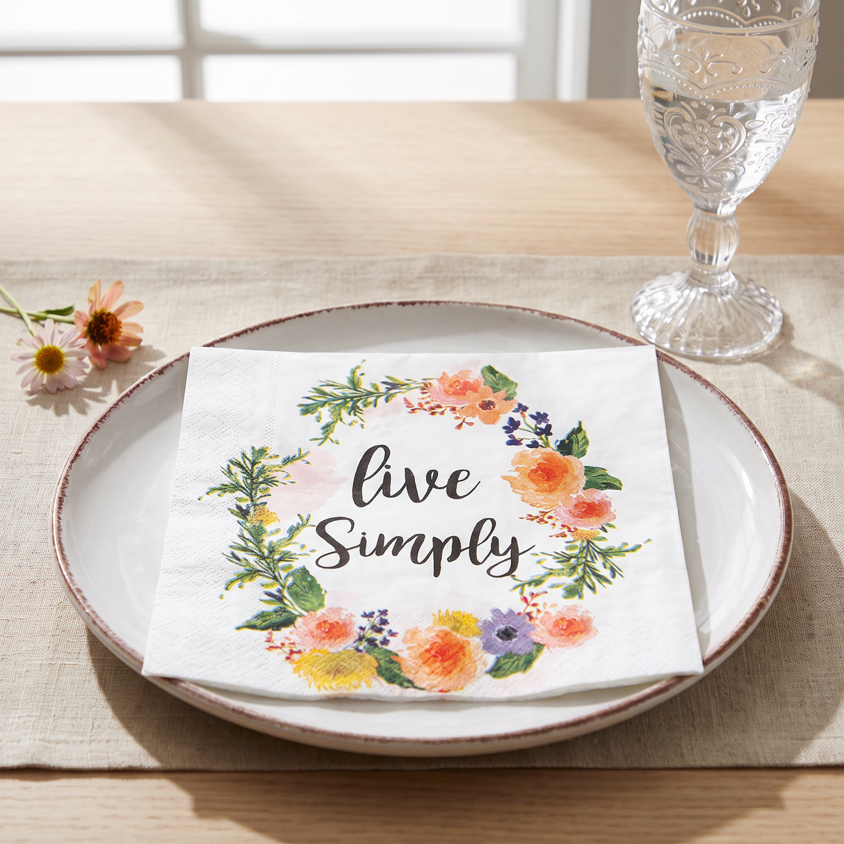 Paquete de Servilletas Live Simply