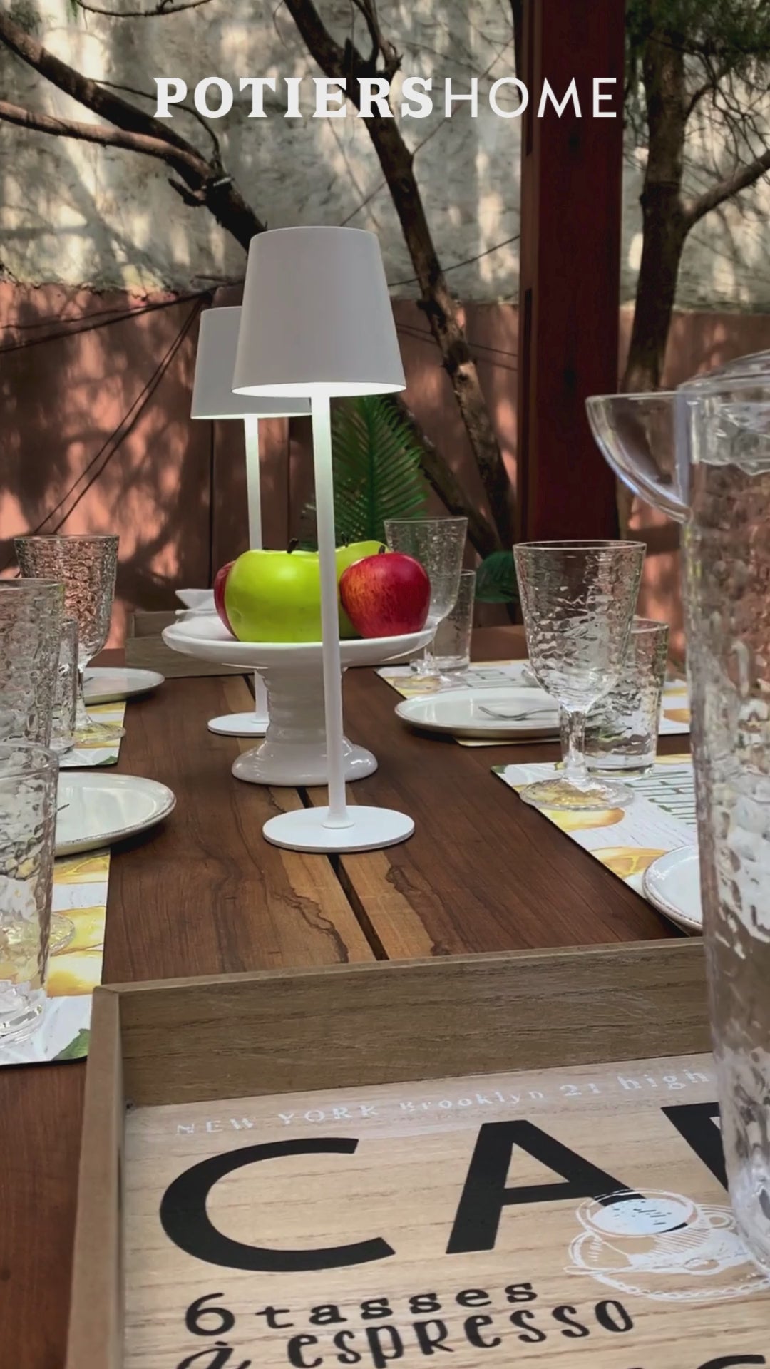 Lámpara Led Terra Blanca