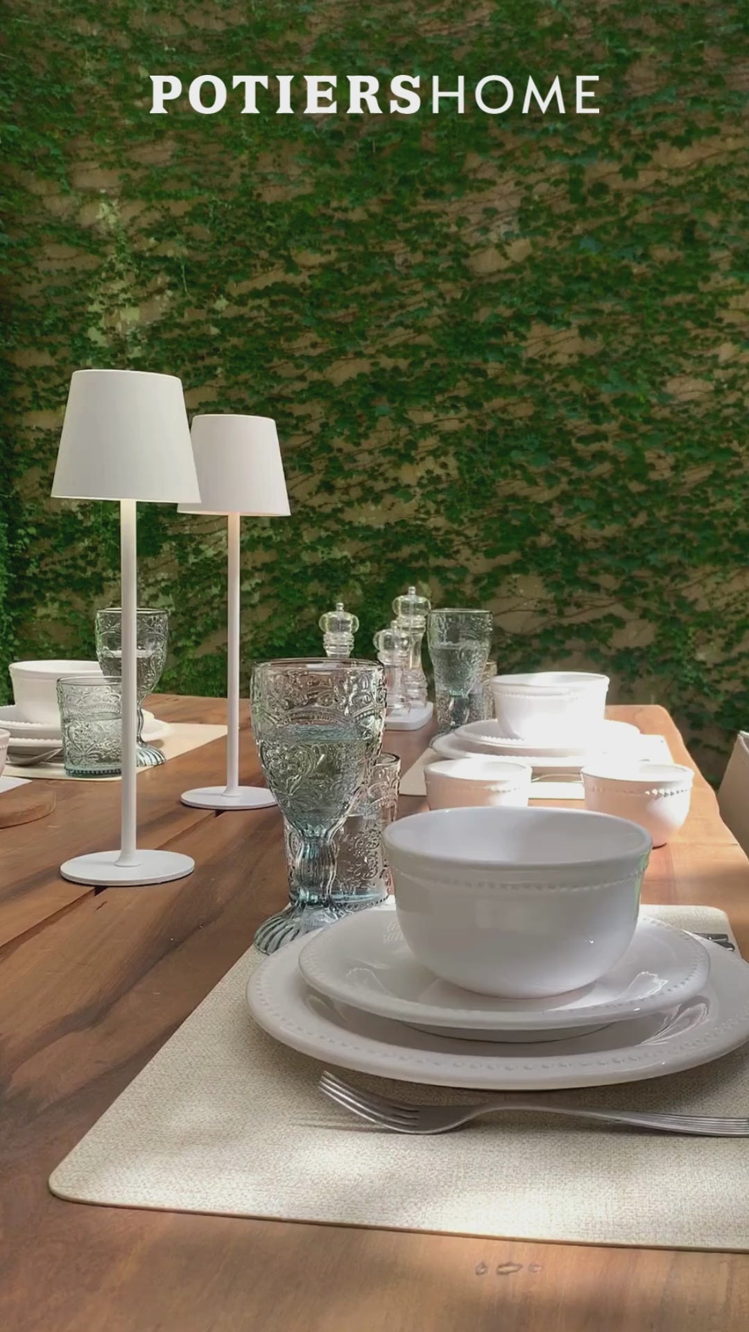 Lámpara Led Terra Blanca