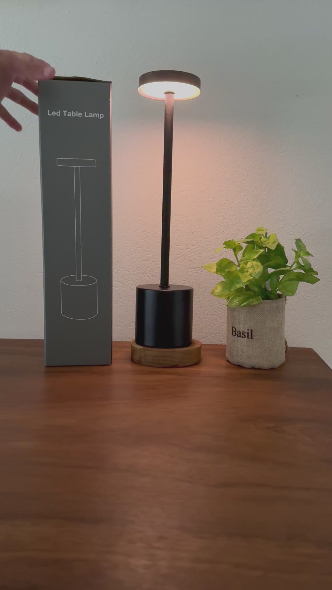 Lámpara Led Quebec Plata