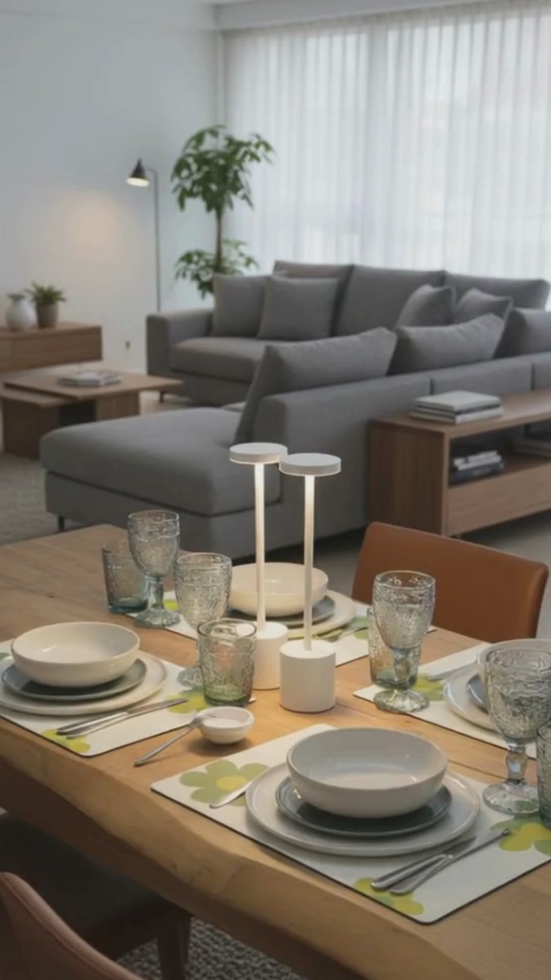 Pack 2 Lámparas Quebec Blancas