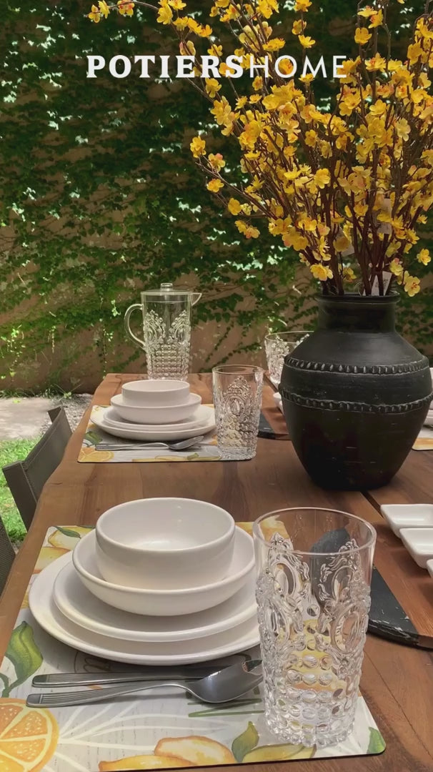 Juego 6 Copas + 6 Vasos Altos Acrílico Imperial