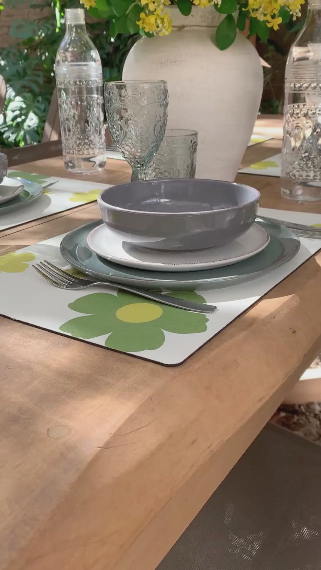 Pack 6 Platos Postre Positano Cream