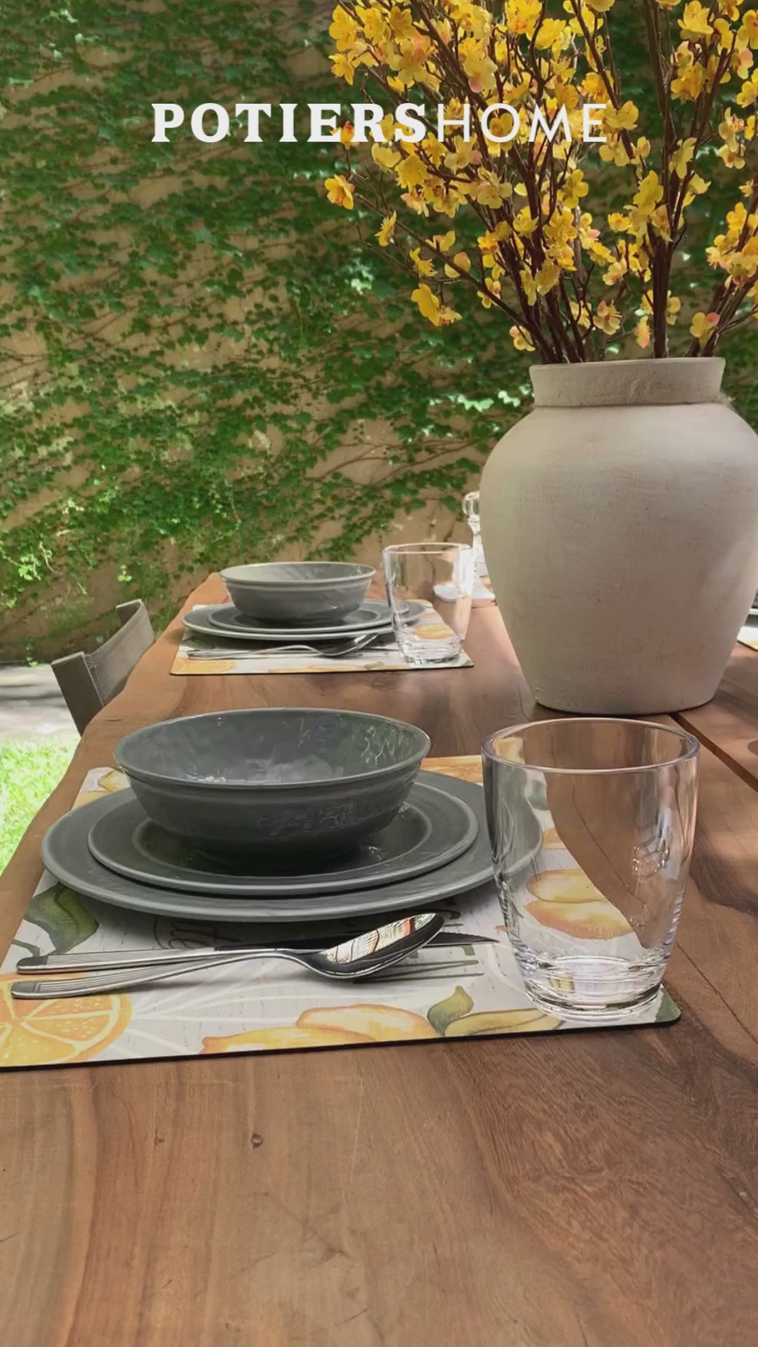 Plato Playo Melamina Gris