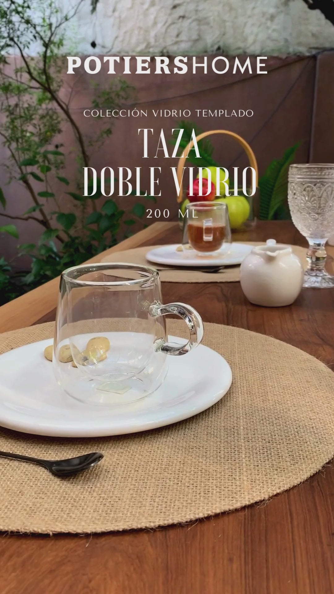 Individual Redondo Arpillera