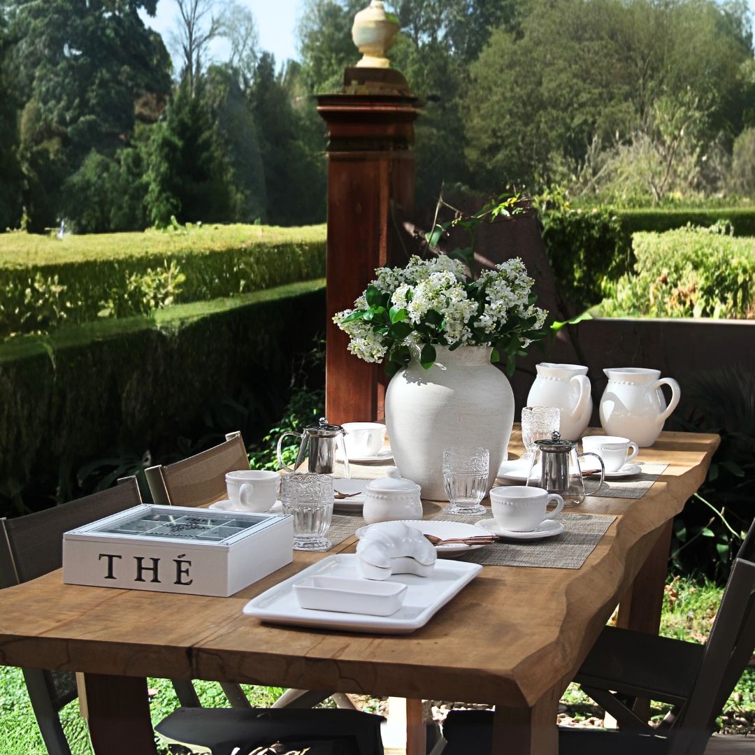 Taza de te Queen Blanco