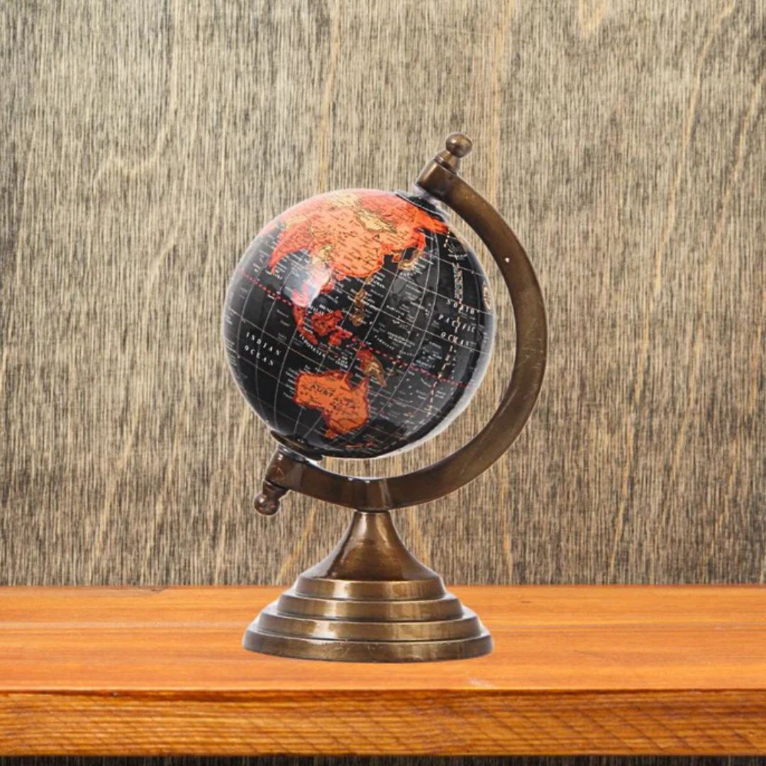 Globo Terraqueo Bronce 25 cm