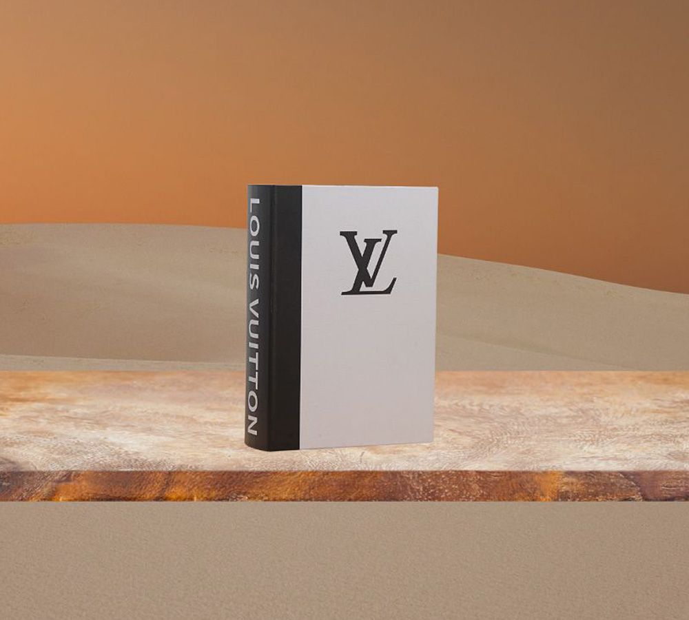 Caja Libro Louis Vuitton Mediana