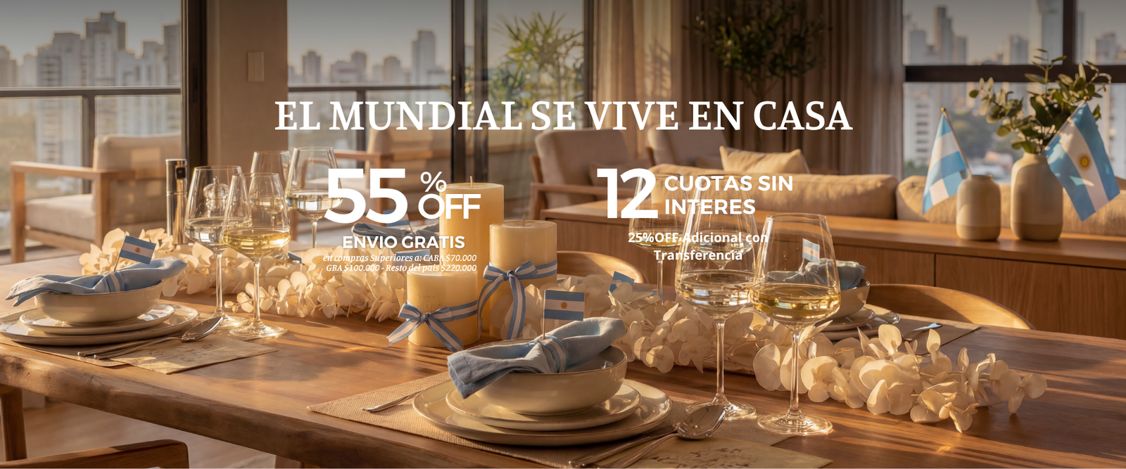 Cómo preparar tu casa para el Mundial 2026 | Tips de mesa y deco — Potiers Home