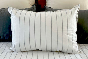Almohadon Stripes Gray 50 x 70 cm