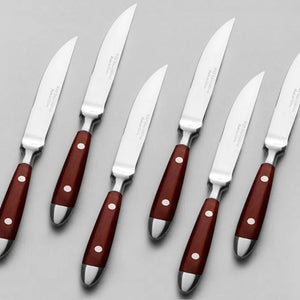 Pack x 6 Cuchillo de Mesa Bistro Madera