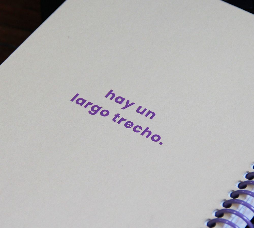 Cuaderno Frase Sand