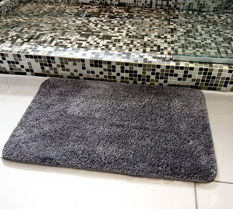 Alfombra de Baño Cloud Gris 50x80 cm