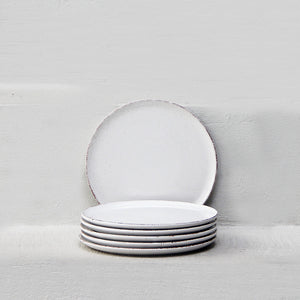 Pack 6 Platos Postre Positano Cream