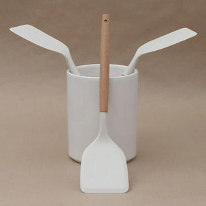 Pack 3 Utensilios/Espumadera 35 cm/Cuchara para Pastas/Espatula Premium