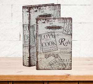 Set x2 Cajas Libro Love