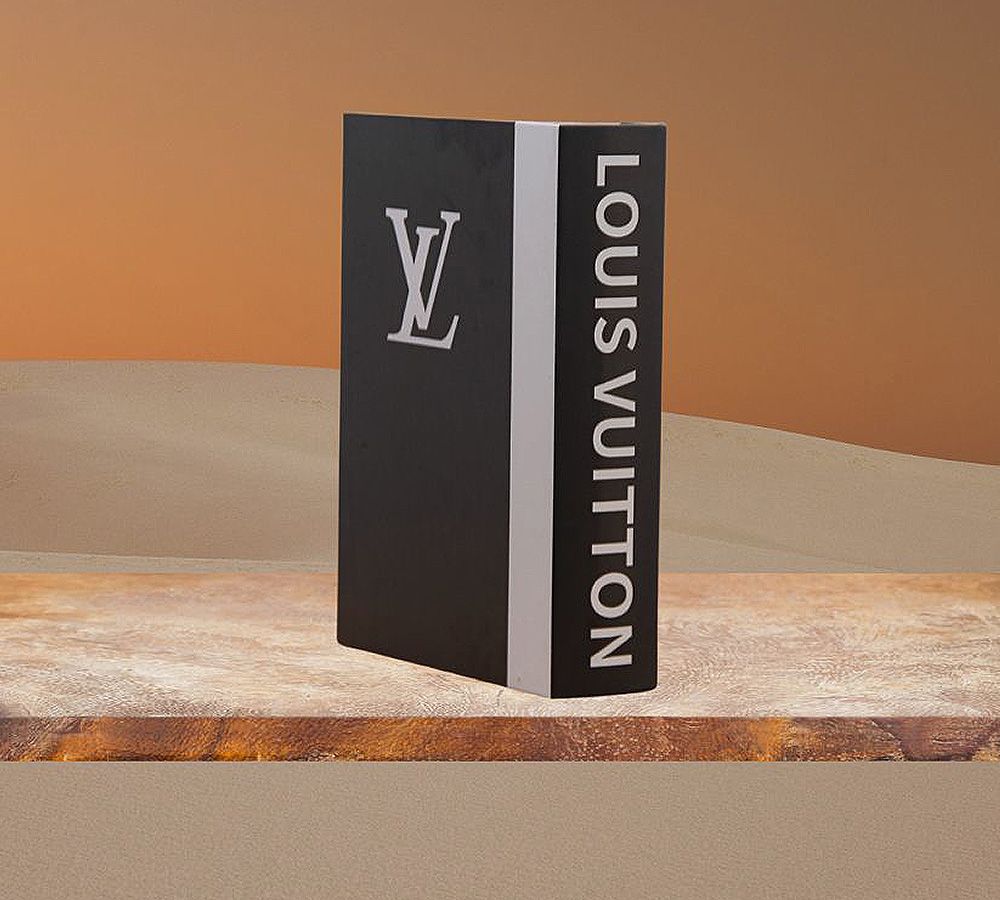 Caja Libro Louis Vuitton Mediana