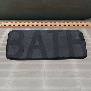 Alfombra de Baño Memory Bath Negra