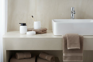 Set de Baño x 3 Piezas Potenza Blanco