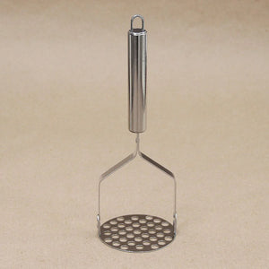 Pack 3 Utensilios/Colador/Pisa Papas/Pinza Acero Grip 23 cm