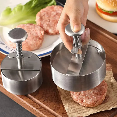 Pack 2 Utensilios/Prensa para Hamburguesas/Pisa Papas