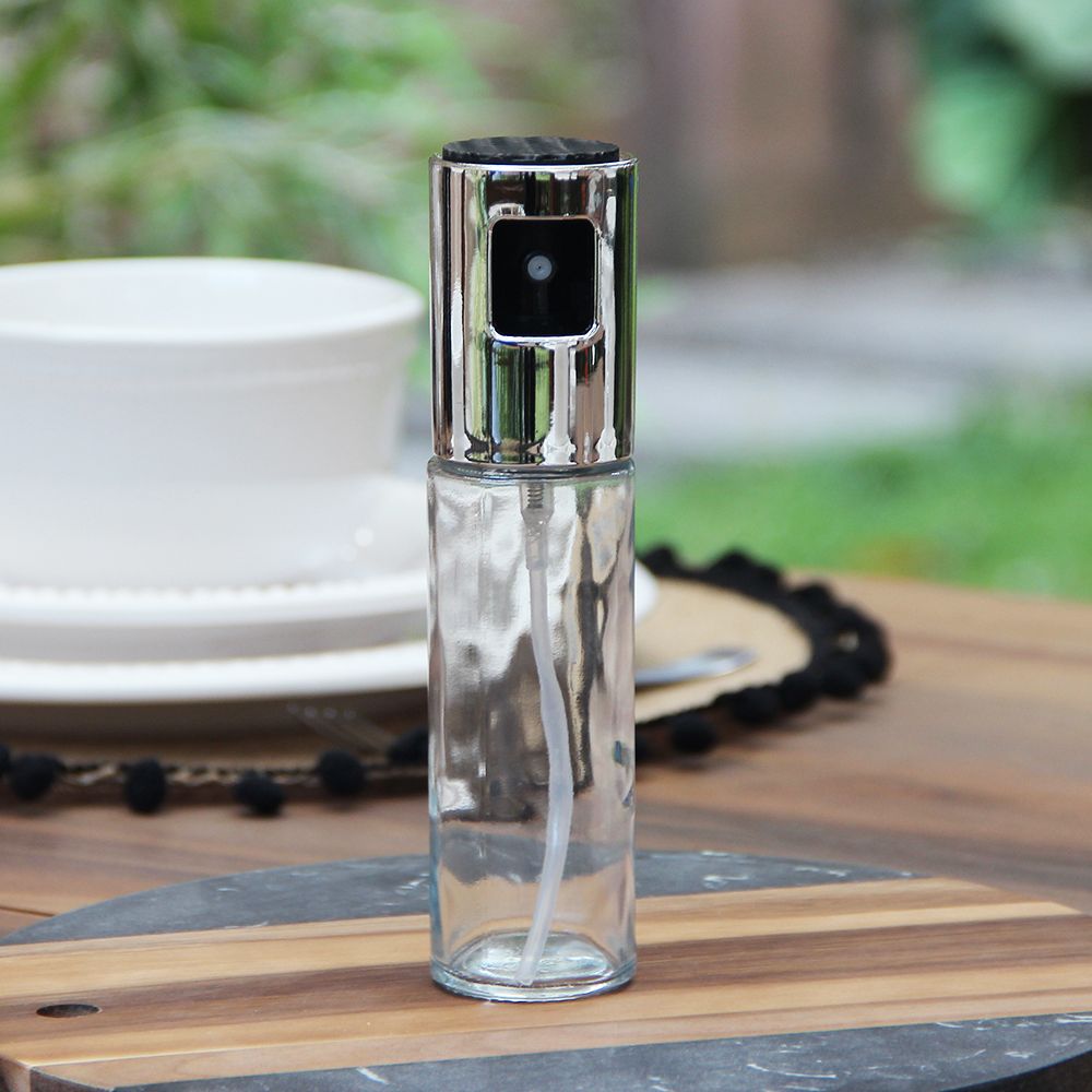 Rociador Aceite / Vinagre 16,5 cm Plateado PVC