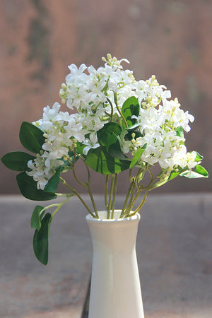 White Lilac Bouquet 38 cm