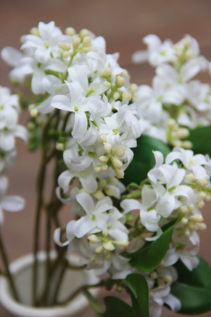 White Lilac Bouquet 38 cm