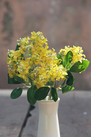 Yellow Lilac Bouquet 38 cm