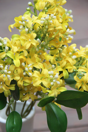 Yellow Lilac Bouquet 38 cm