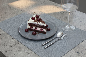 Plato Postre Positano Grey