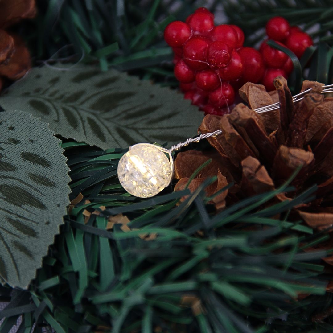 Luces Navideñas Crystal Balls - 2 mts