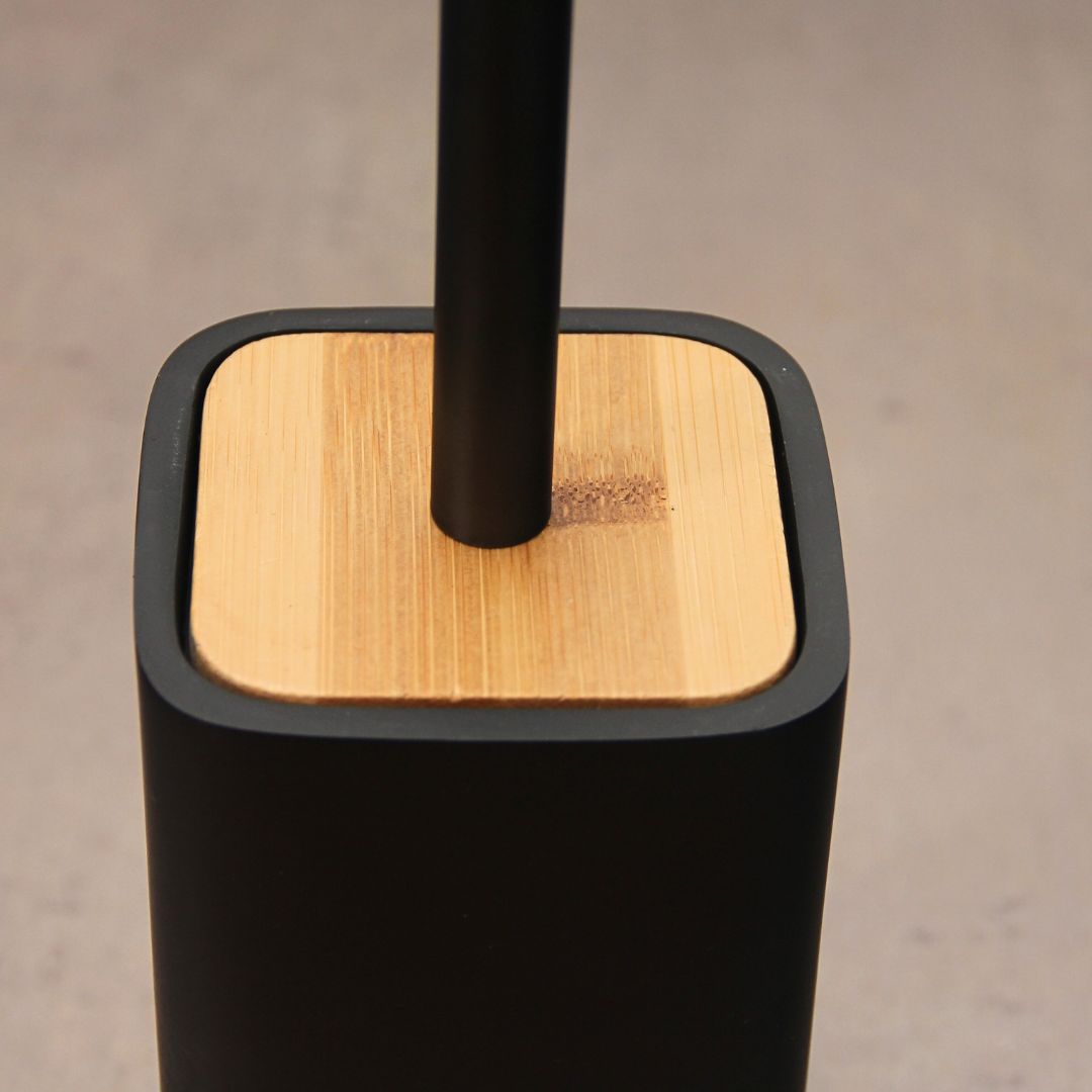 Escobilla de Baño Halo Negra