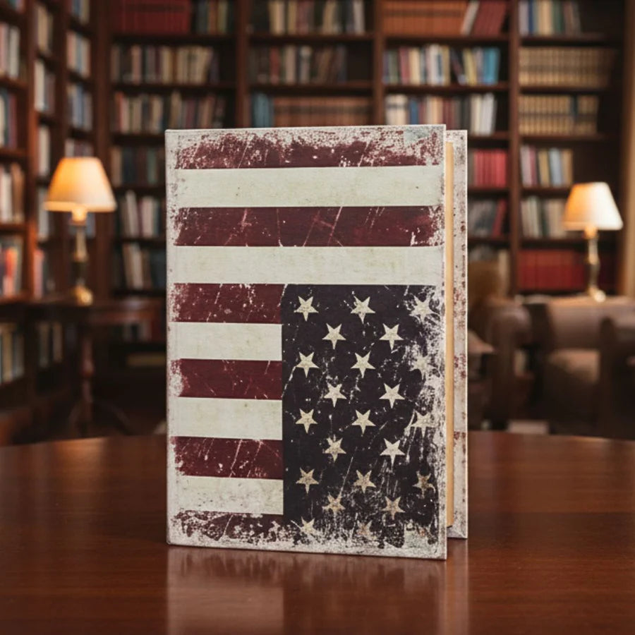 Caja Libro Grande American Vintage
