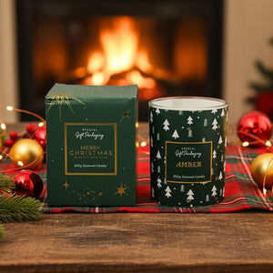 Vela Christmas Verde Amber