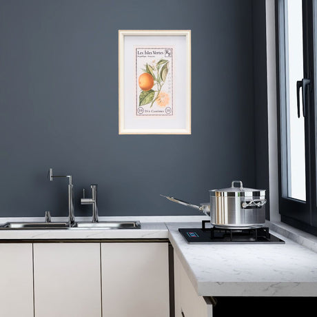 Cuadro Isles Vertes 20x30 cm Marco Claro