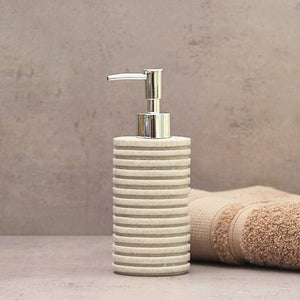 Vaso de Baño Piedra Rayas Beige