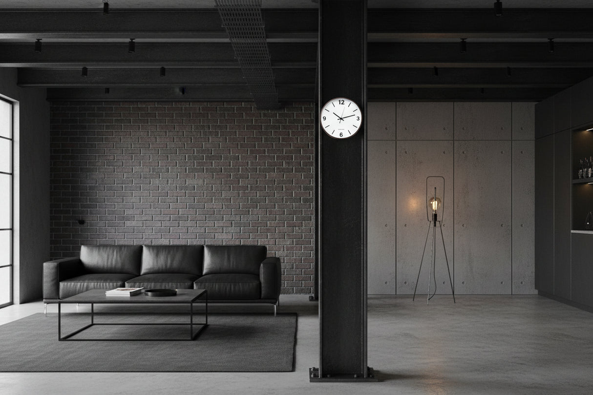 Reloj Pure Oscuro 30 cm