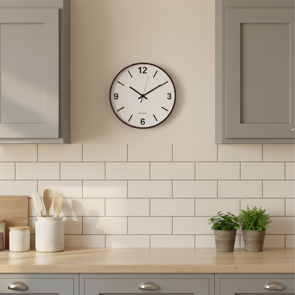 Reloj Pure Oscuro 30 cm