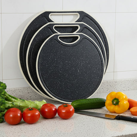 Tabla Redonda Black Luxe Chica