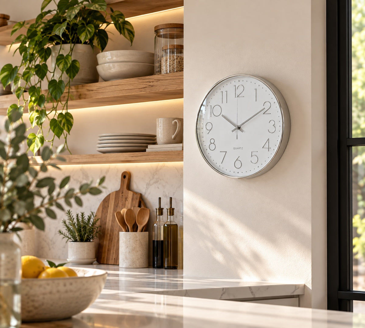 Reloj Plata 29,5 cm