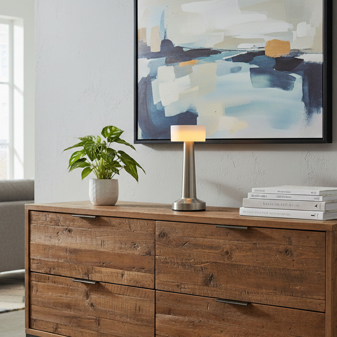 Lámpara LED Luna Silver