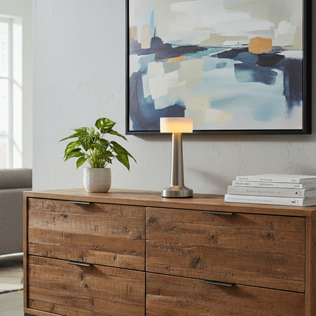 Lámpara LED Luna Silver