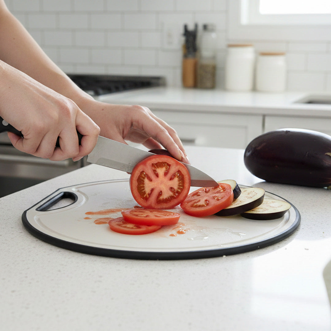 Tabla Redonda White Luxe Chica