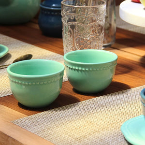 Pack 6 Bowls Mini Queen Menta
