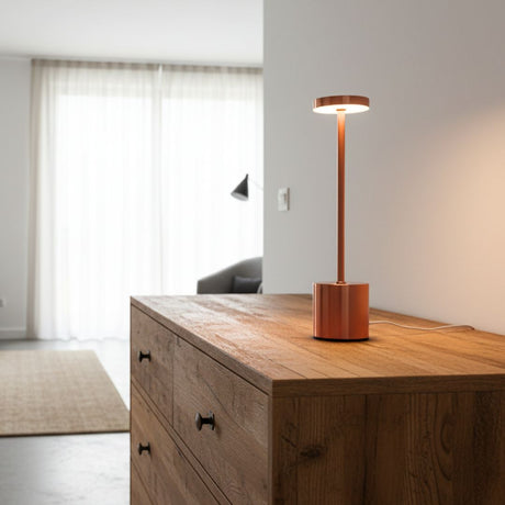 Lámpara Led Quebec Rose Gold