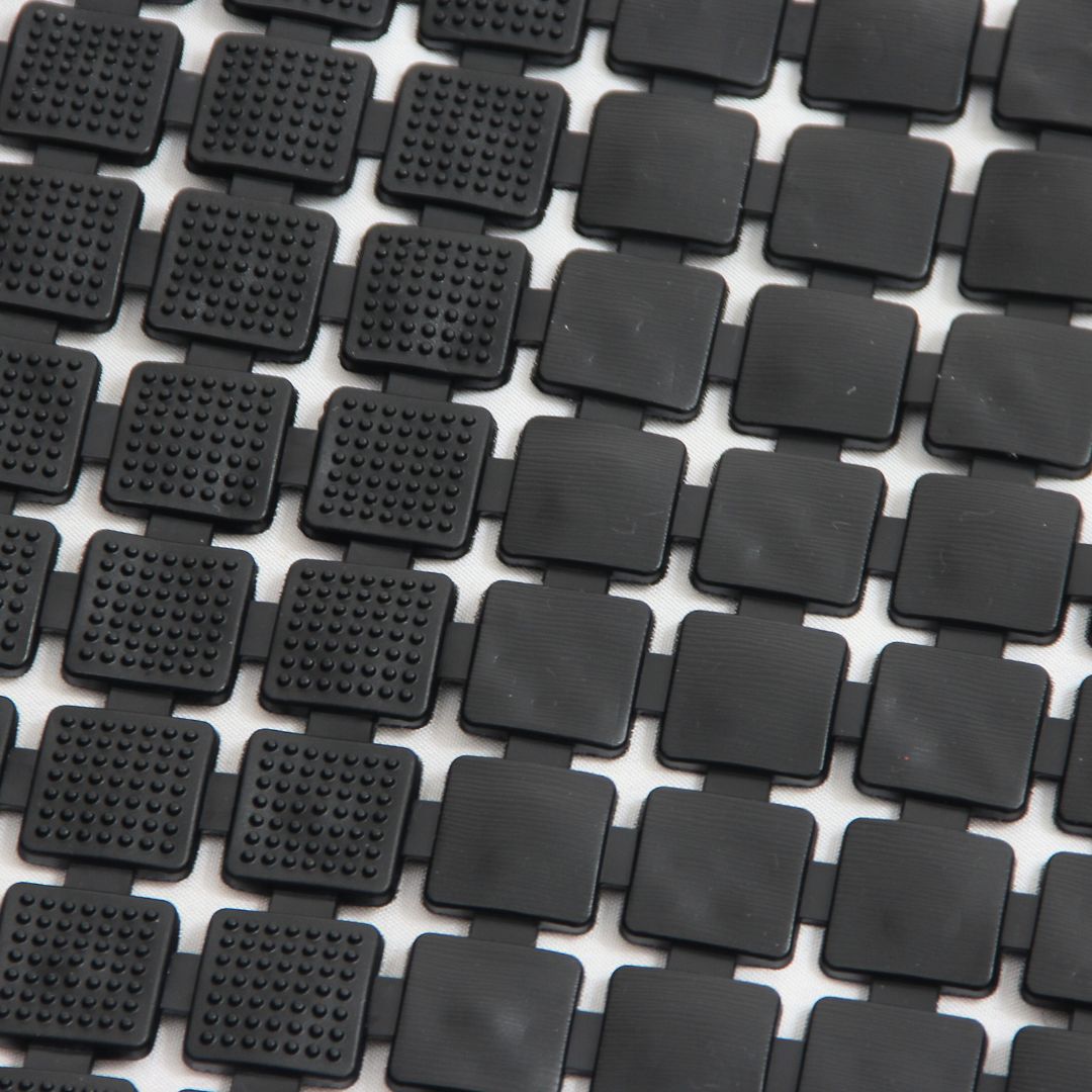 Alfombra Antideslizante Black Grid (39 x 71 xm)