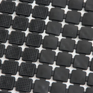 Alfombra Antideslizante Black Grid (39 x 71 xm)