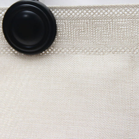 Cortina de Baño Lino Look Beige